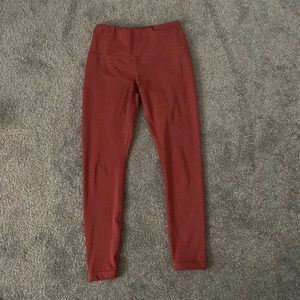 New red leggings in good condition